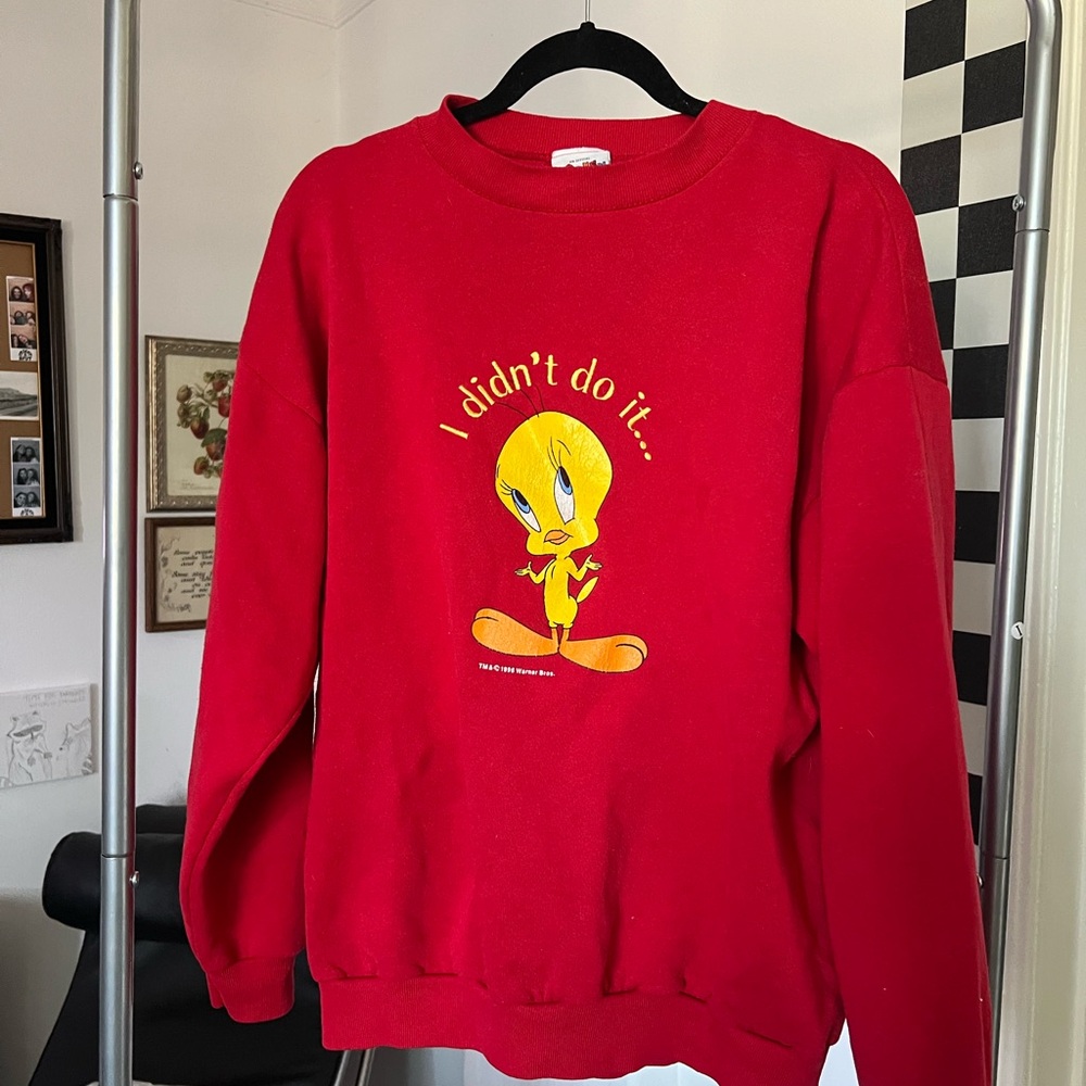Vintage Warner Bros. Tweety Crewneck sweater